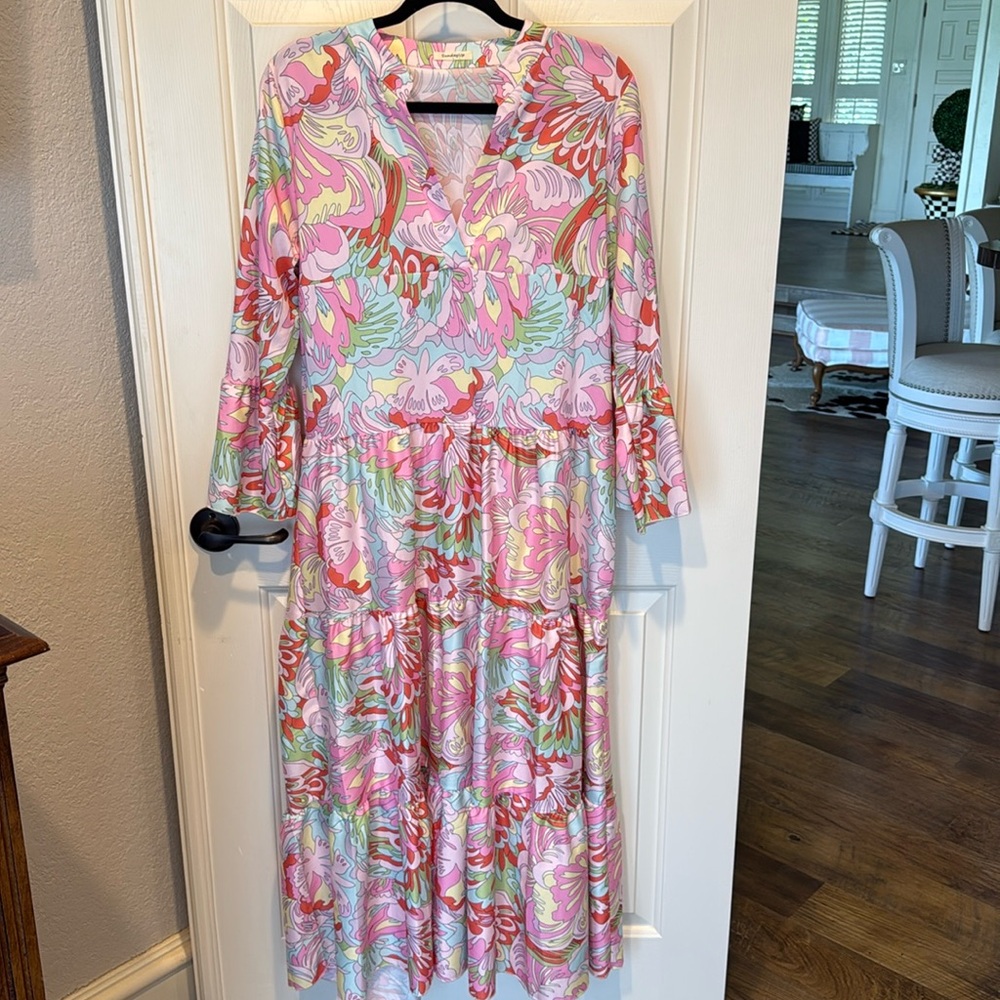 Maxi floral dress